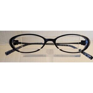 Bulova Cambria Eyeglasses Frame Black Tortoise Full Rim Plastic Women’s Glasses